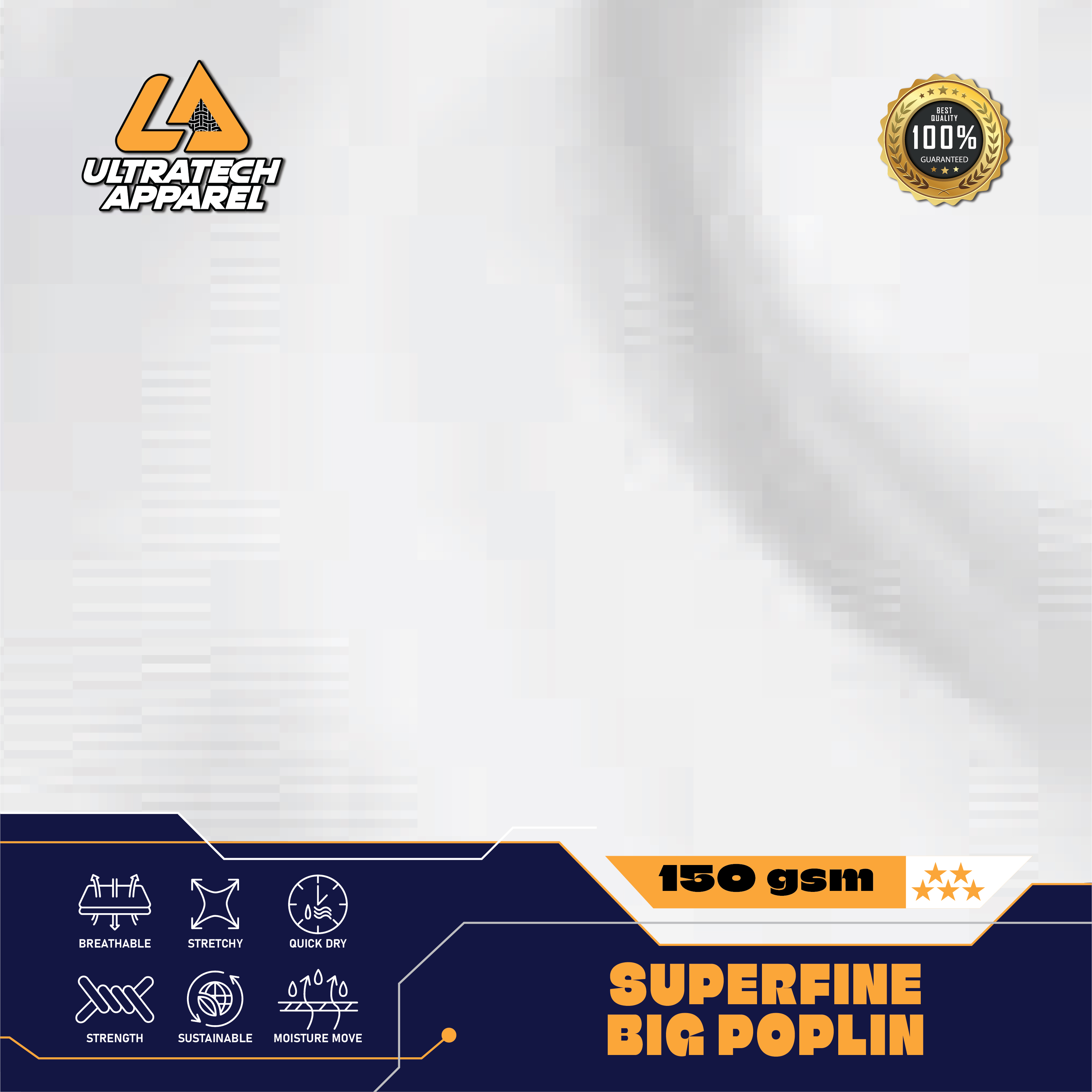 Superfine Big Poplin (150gsm)